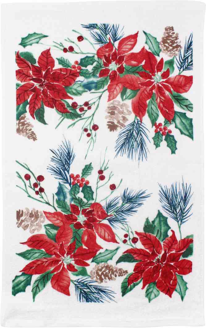 

Полотенце кухонное Пуансеттия