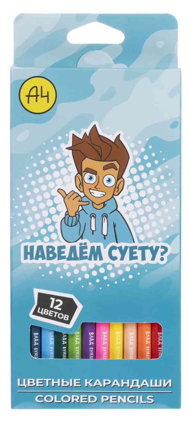 

Карандаши цветные шестигранные Hatber