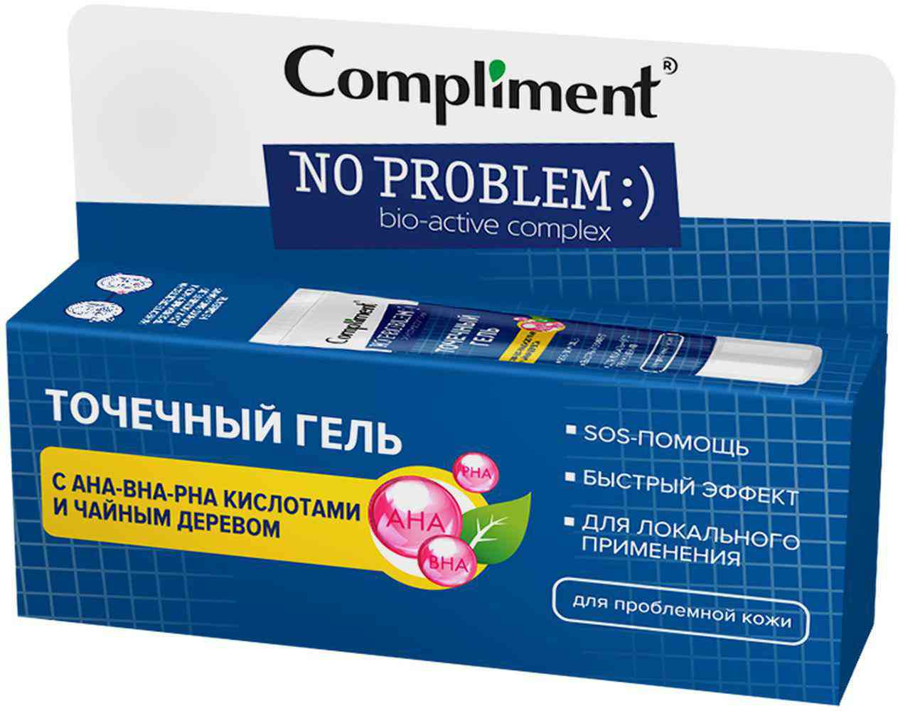 

Гель для лица точечный Compliment