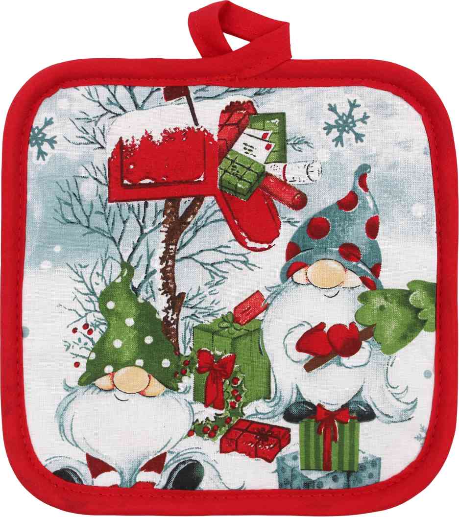 

Прихватка Снежный гном