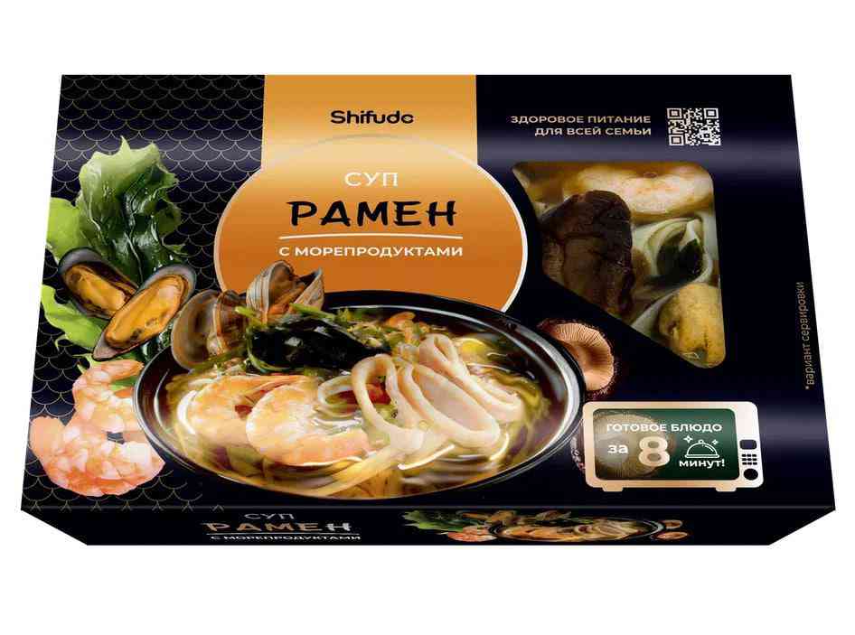 

Суп Рамен Шифудо с морепродуктами