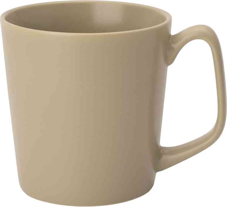 

Кружка фарфоровая цвет оливковый