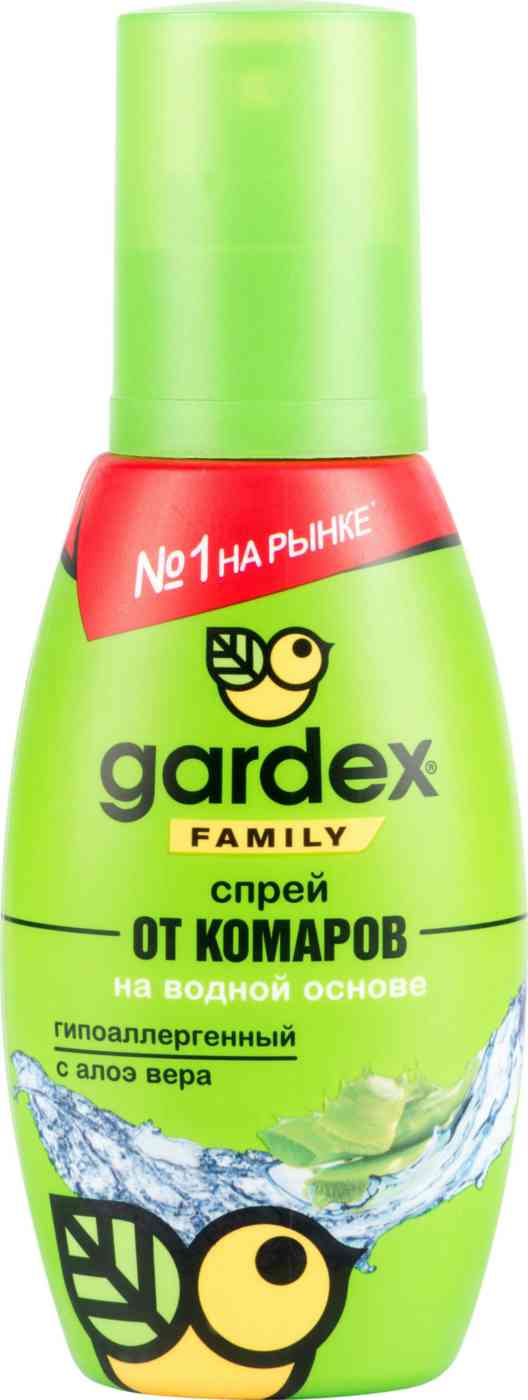 

Спрей от комаров гипоаллергенный Gardex