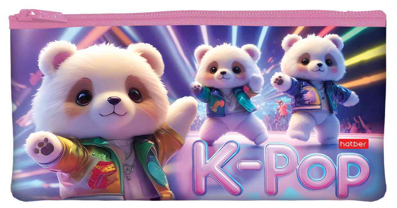 

Пенал-косметичка на молнии Hatber