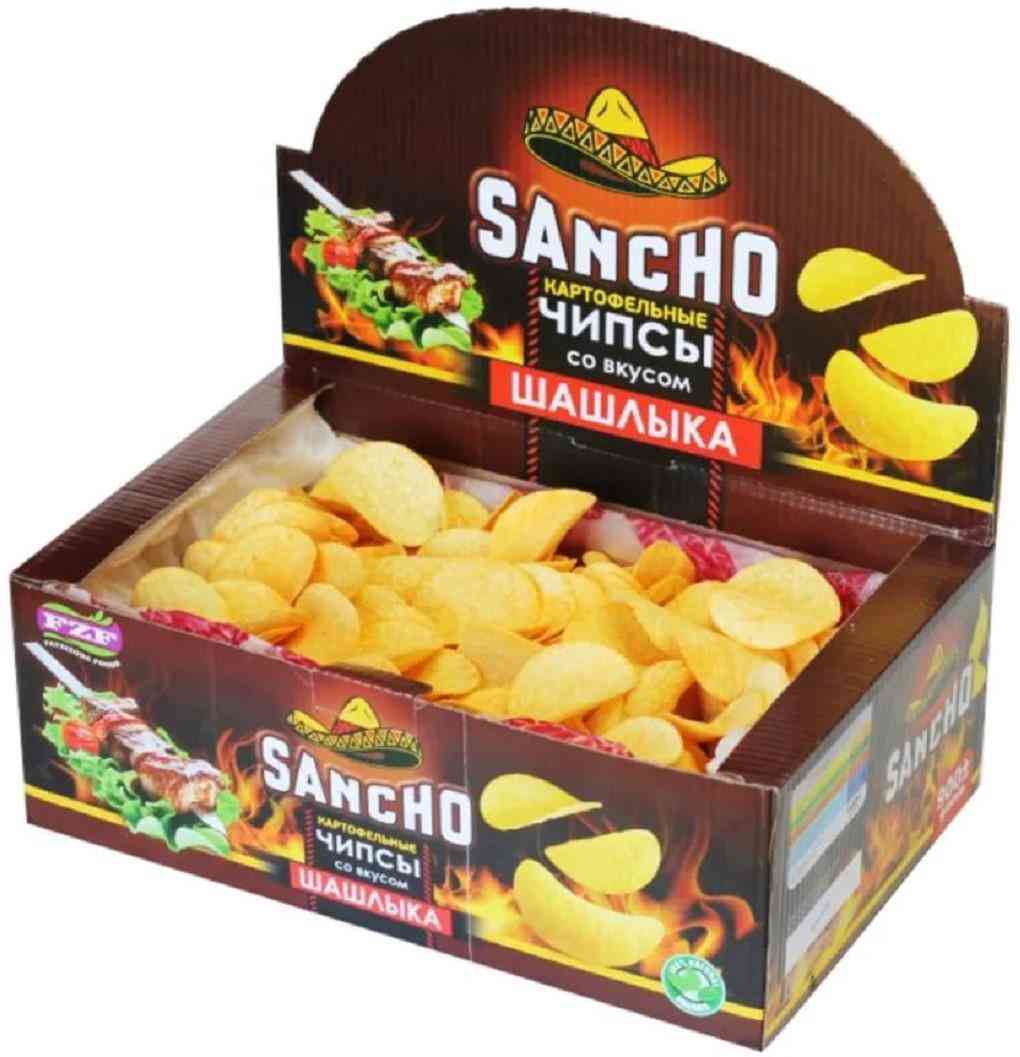 Чипсы картофельные Sancho