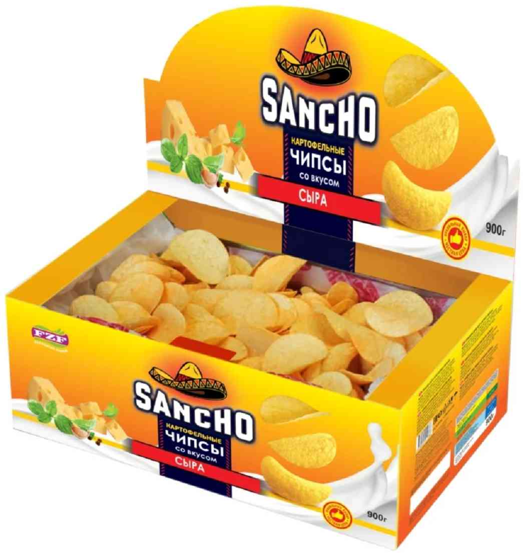 Чипсы картофельные Sancho