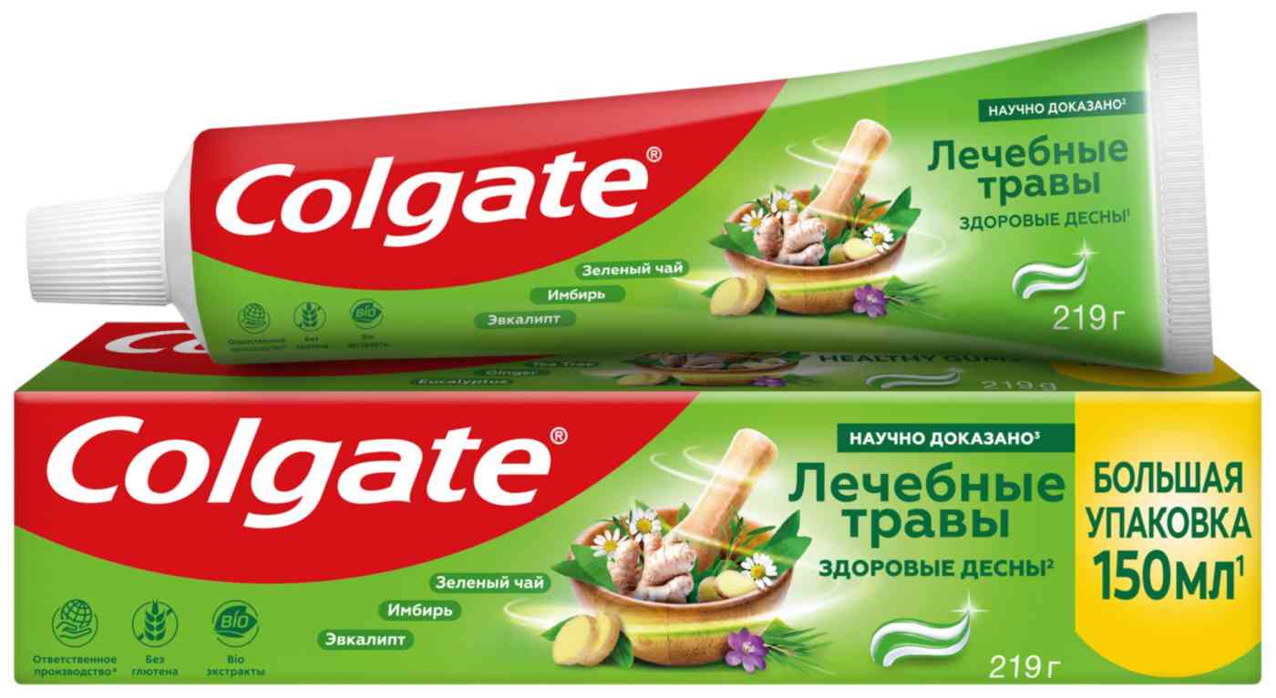 

Зубная паста Colgate Лечебные травы