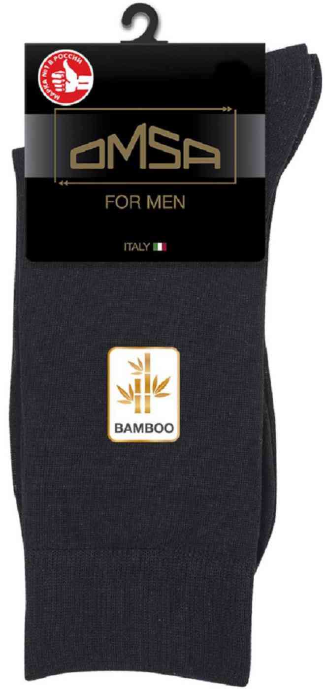 

Носки мужские Omsa 205 Bamboo цвет: чёрный