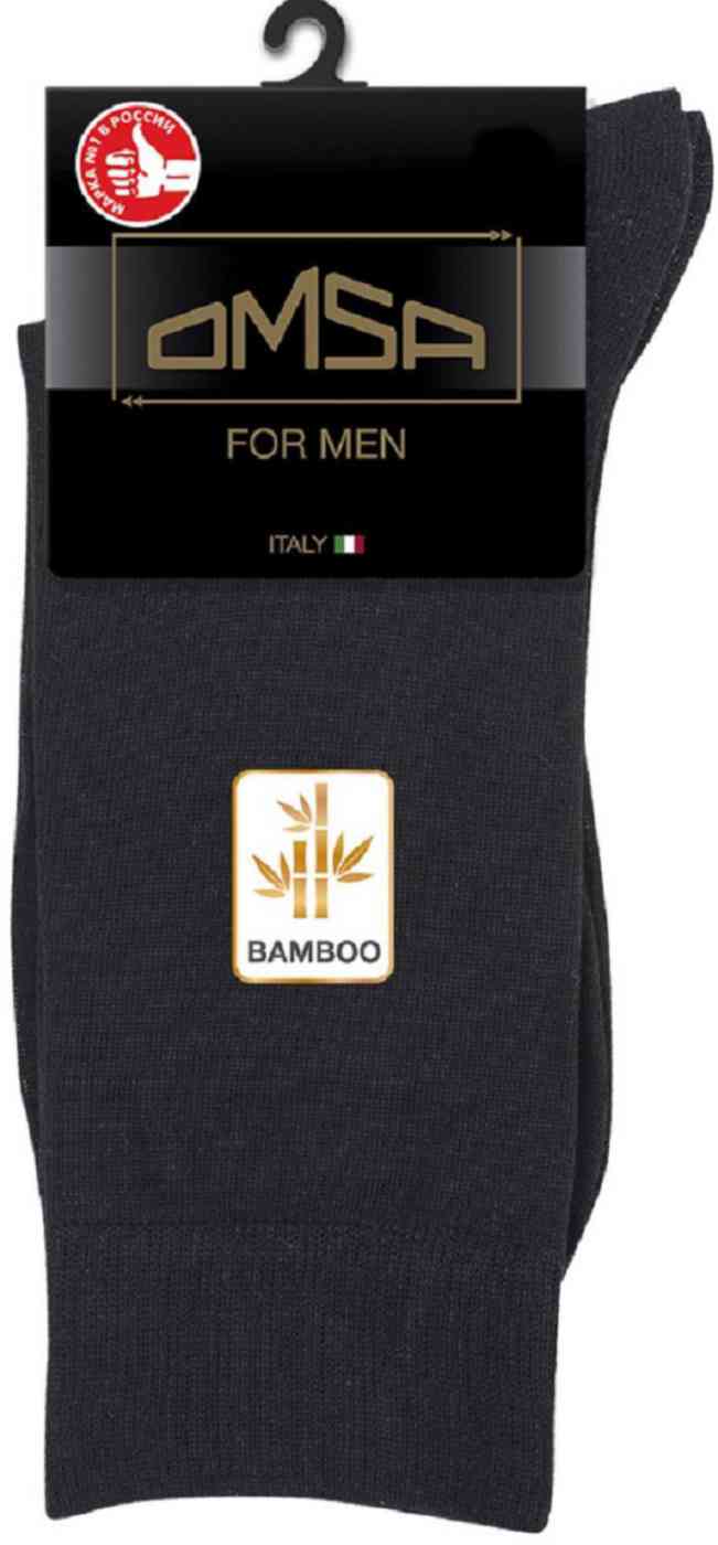 

Носки мужские Omsa 207 Bamboo цвет: чёрный