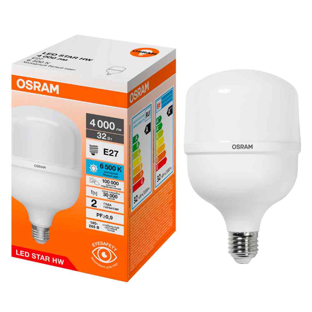 

Лампа светодиодная Osram E27 холодный свет