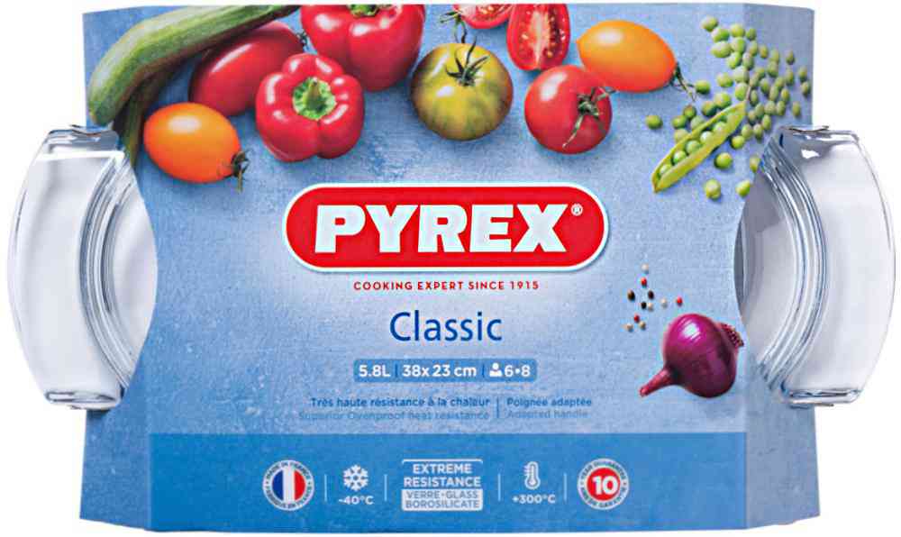 Утятница стеклянная Pyrex Classic