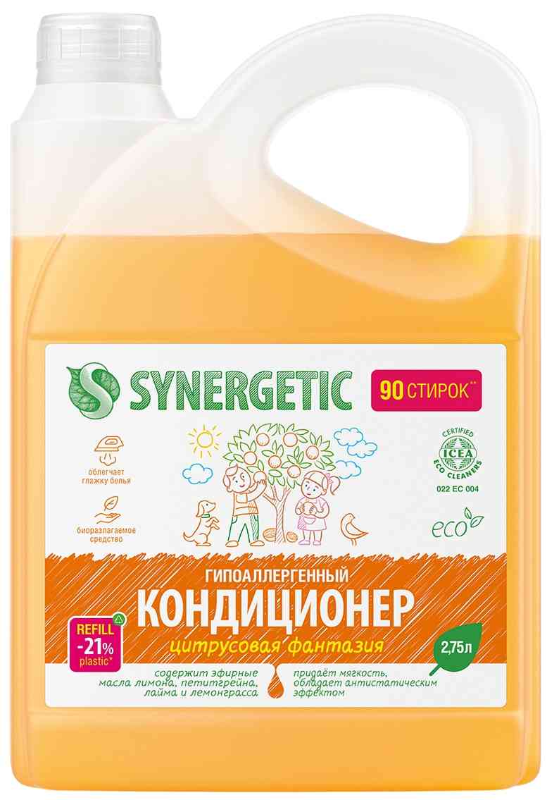 

Кондиционер для белья Synergetic цитрусовая фантазия