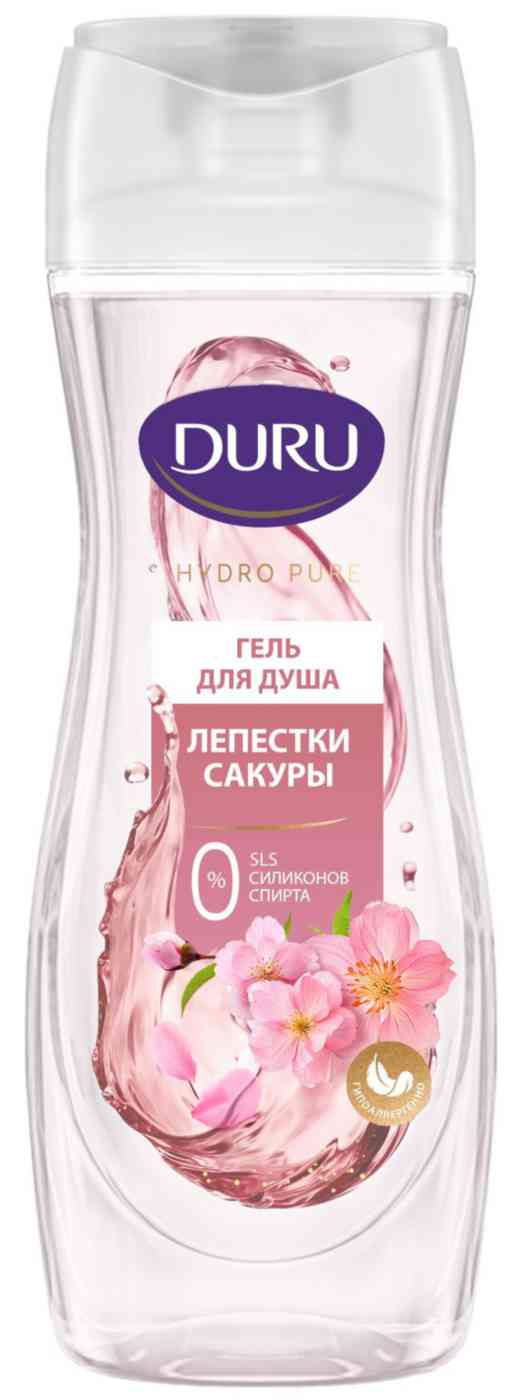 

Гель для душа Duru Hydro Pure лепестки сакуры