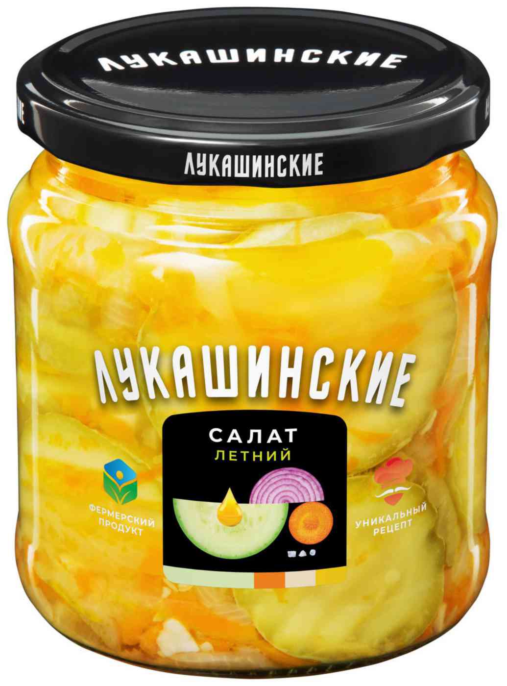 

Салат из молодых кабачков Лукашинские