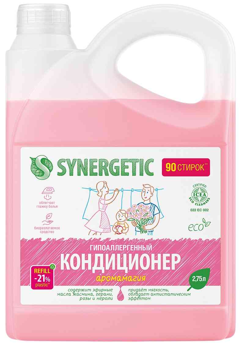 

Кондиционер для белья Synergetic аромамагия