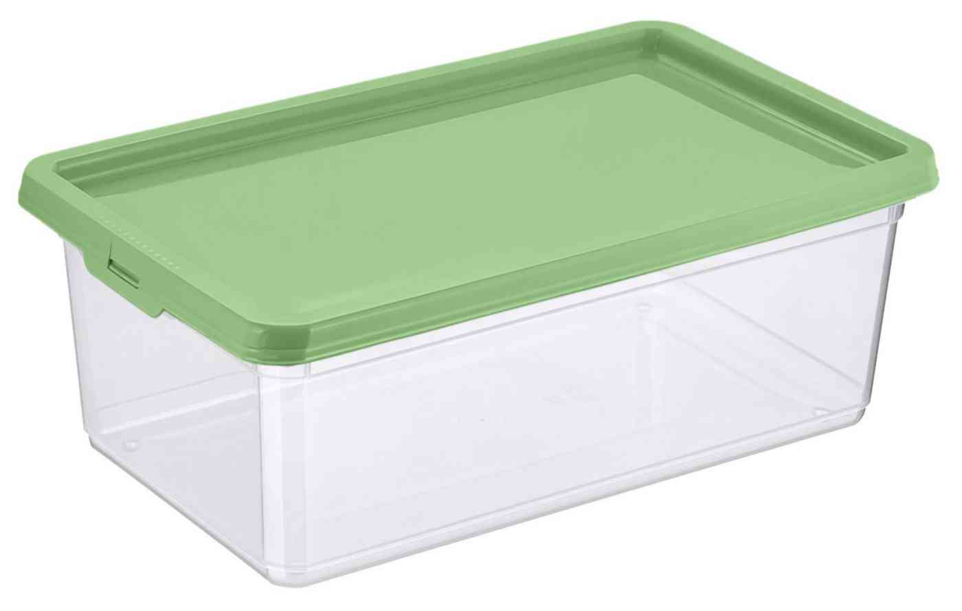 

Контейнер пластиковый Homver прямоугольный, цвет зеленый