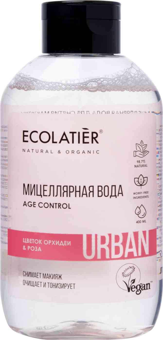 Мицеллярная вода Age control Ecolatier