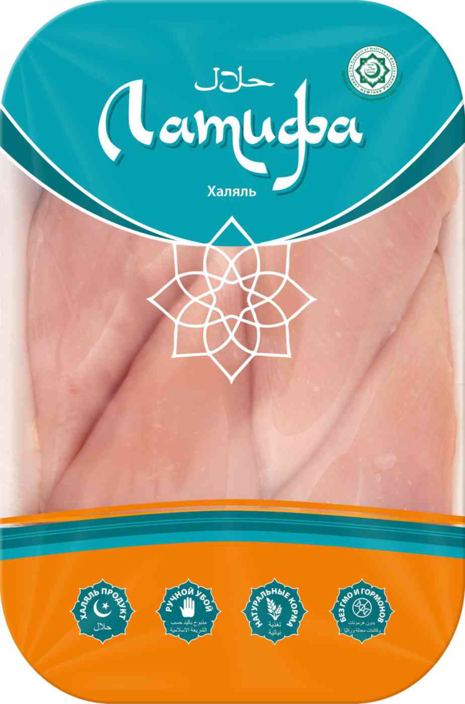 

Филе цыплят-бройлеров охлаждённое Латифа Халяль без кожи уп