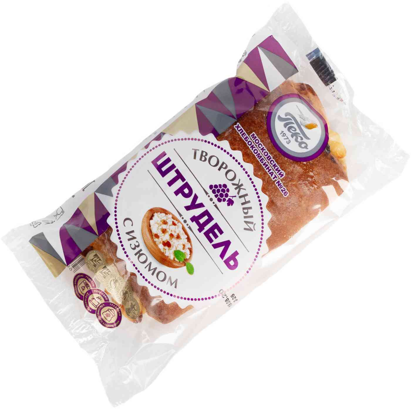 Штрудель Пеко с творожной начинкой и изюмом