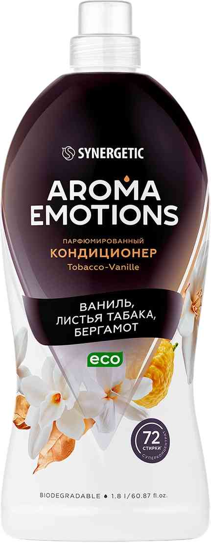 

Кондиционер для белья Synergetic Aroma Emotions Tobacco-Vanille
