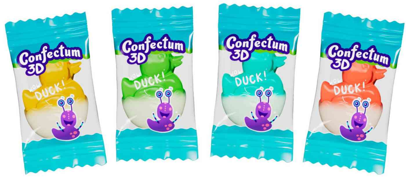 

Мармелад Confectum 3D Утята