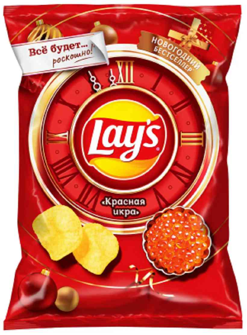 

Чипсы Lay's красная икра