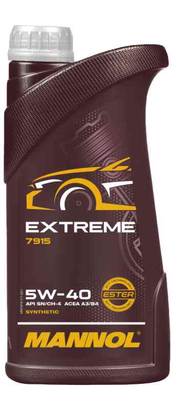 Масло моторное синтетическое Mannol Extreme 5W40 760₽