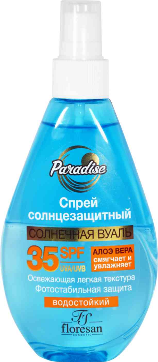 

Солнцезащитный спрей водостойкий Floresan