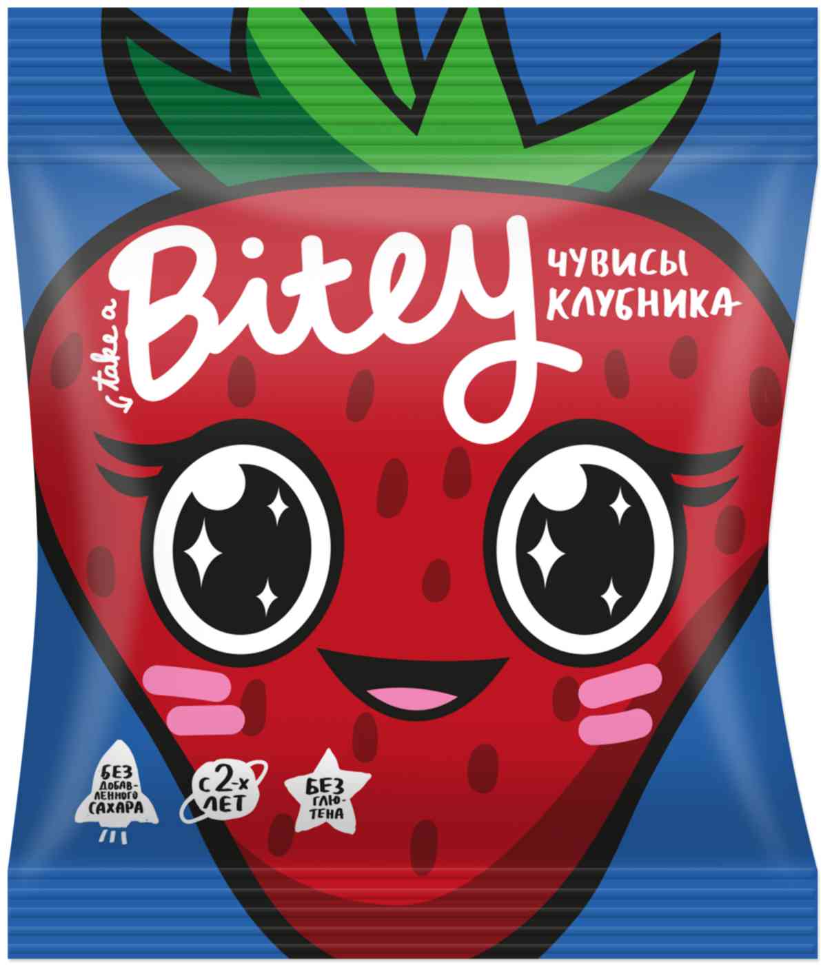 

Мармелад фруктово-ягодный Take a Bitey Чувисы Клубника