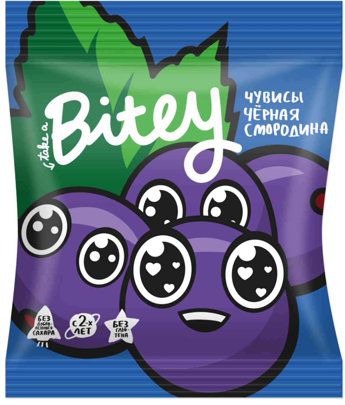

Мармелад фруктово-ягодный Take a Bitey Чувисы Черная смородина