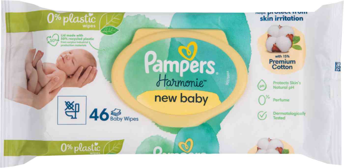 Влажные салфетки детские Pampers