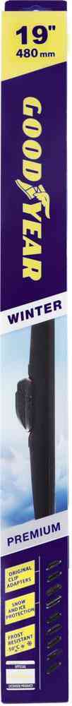 Щётка стеклоочистителя бескаркасная зимняя Goodyear Winter Premium 19 1250₽