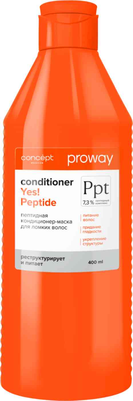 Кондиционер-маска для ломких волос Concept Yes! Peptide пептидная