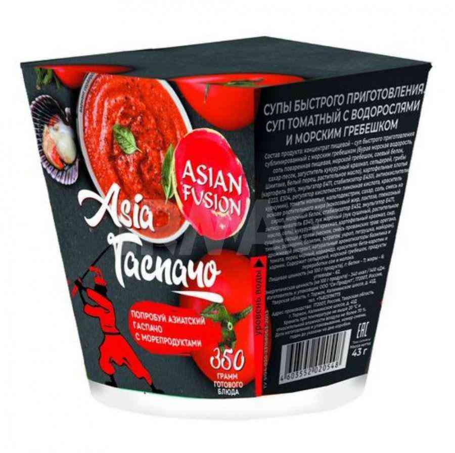 

Суп томатный Гаспачо Asian Fusion