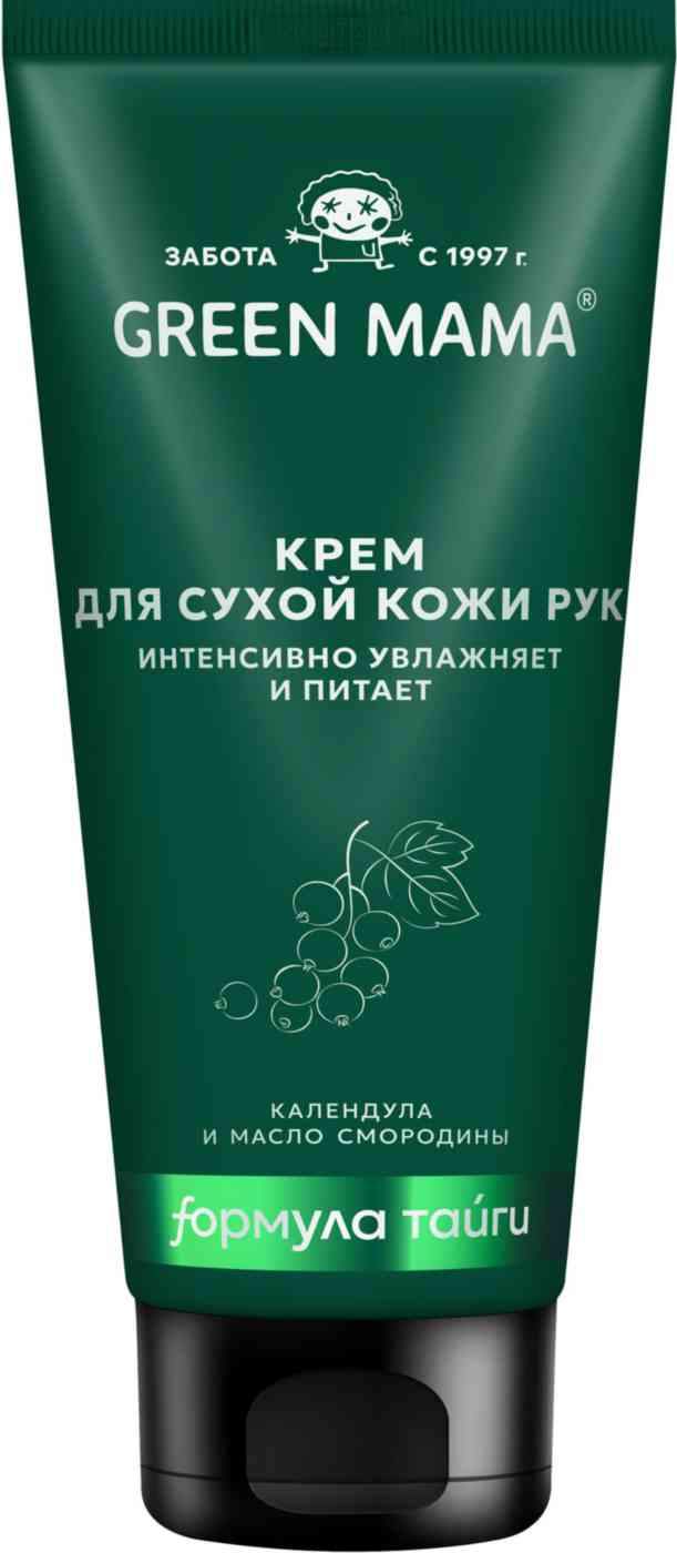 

Крем для сухой кожи рук Green Mama Формула Тайги календула-масло смородины