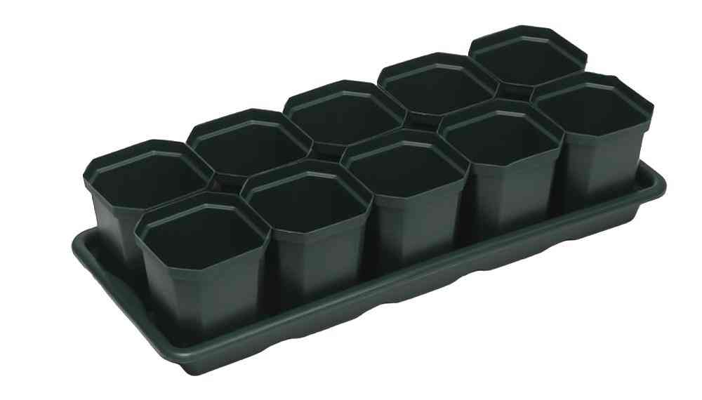 

Набор горшков для рассады АгроСидсТрейд 9×7,8×6см