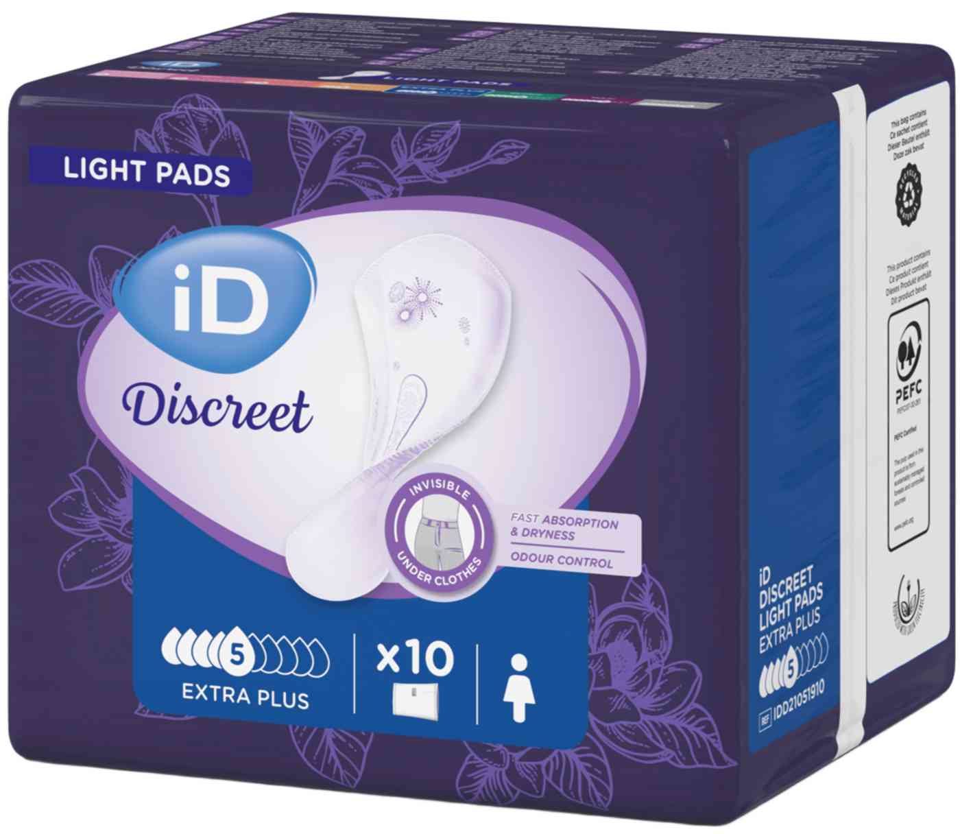 

Прокладки урологические iD Discreet Extra Plus