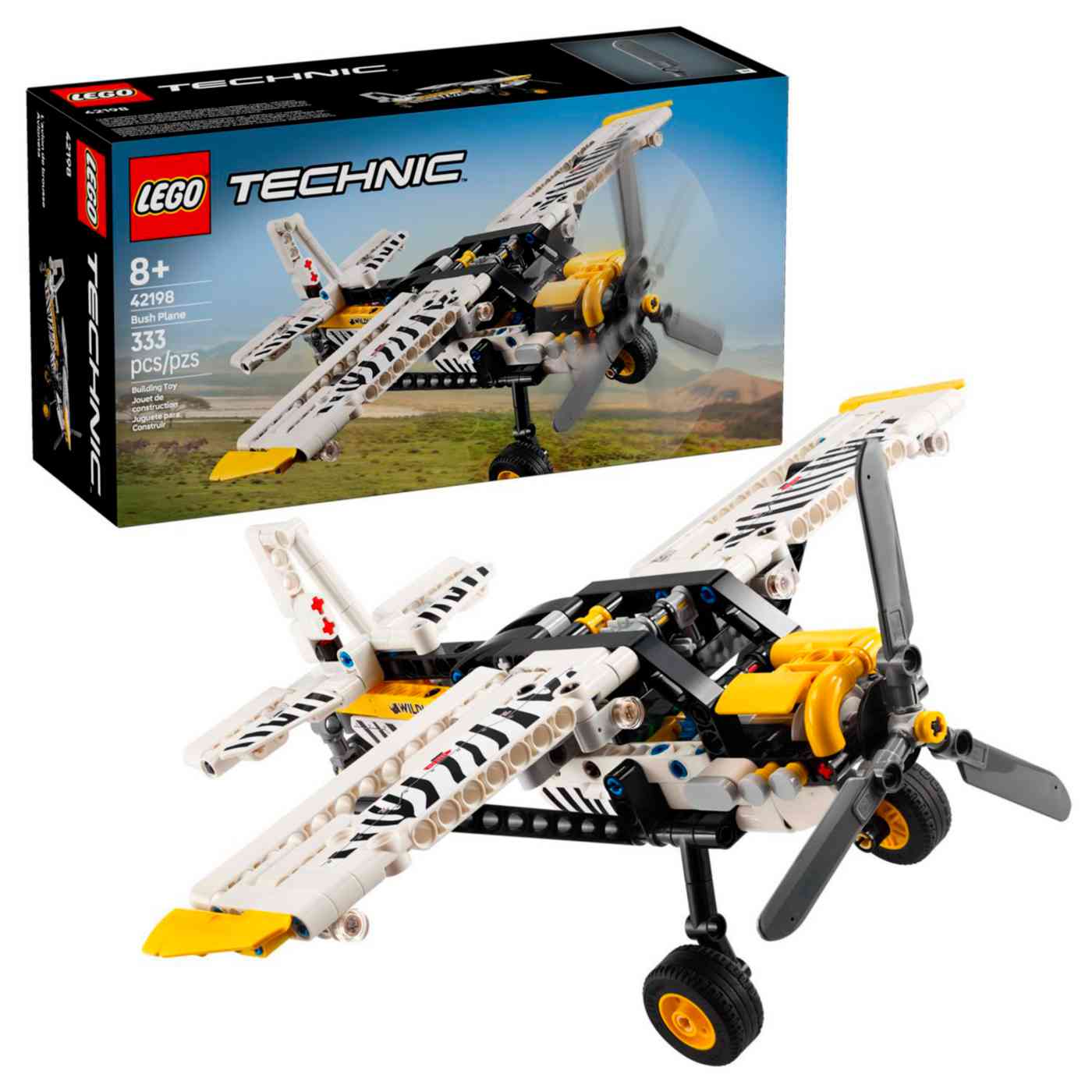 

Конструктор LEGO Technic 42198 Самолет 8+