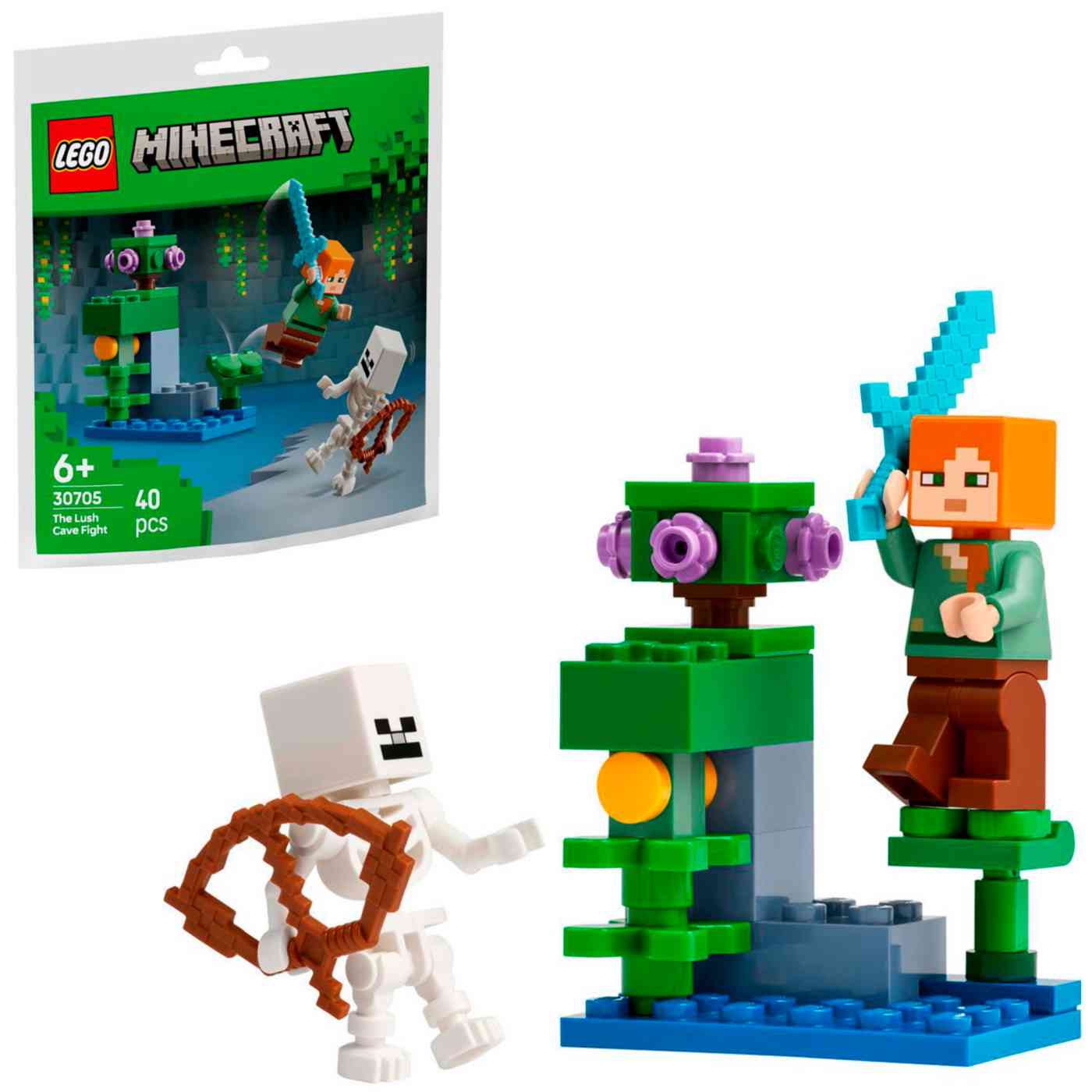 

Конструктор LEGO Minecraft 30705 Бой в пещере 6+