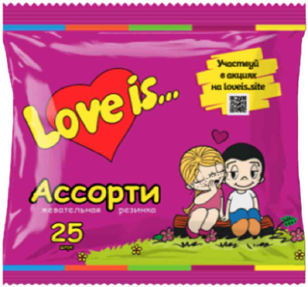 

Жевательная резинка Love is