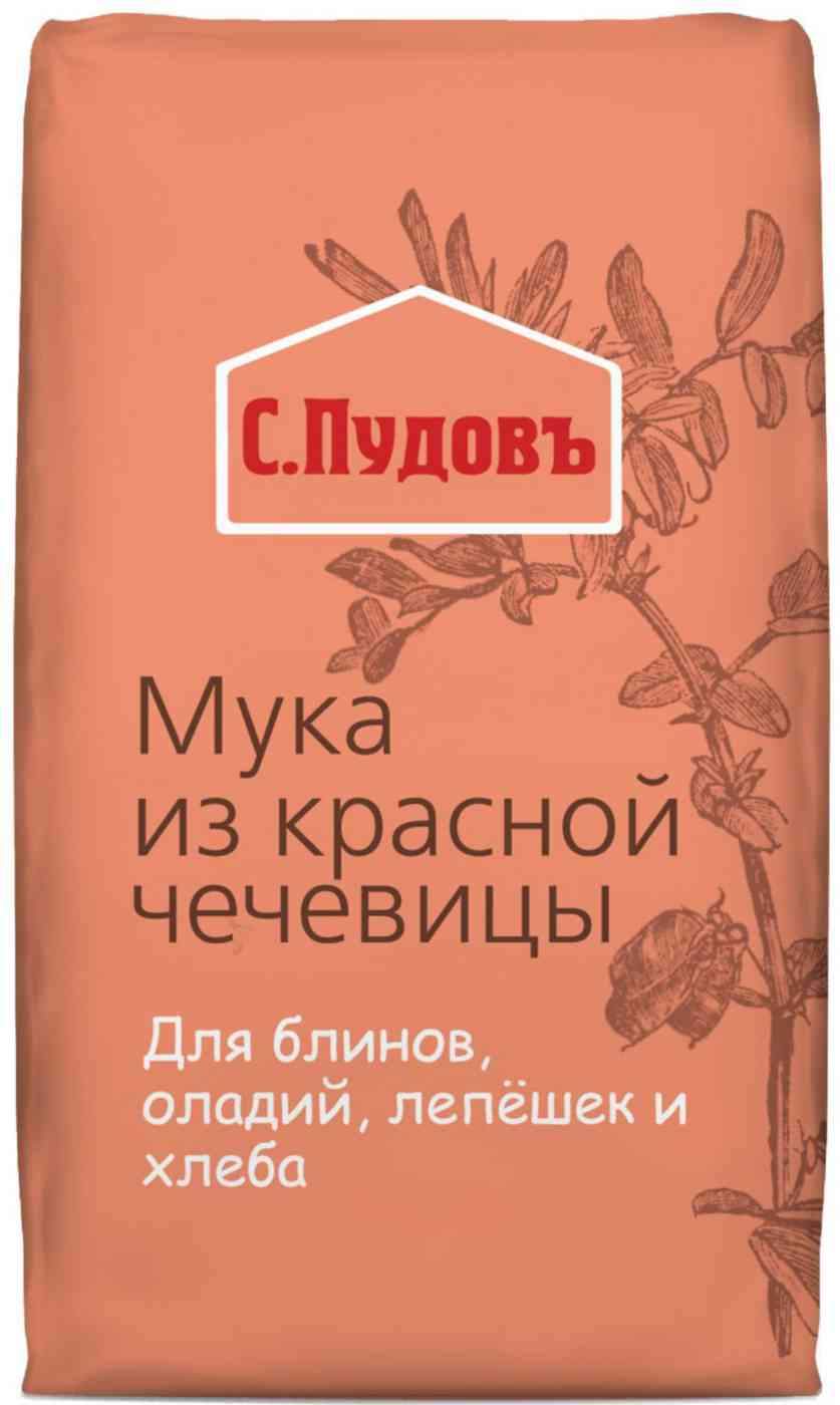 Мука чечевичная С Пудовъ 191₽