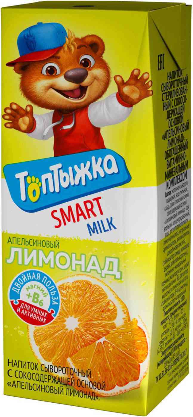 

Напиток сывороточный Топтыжка
