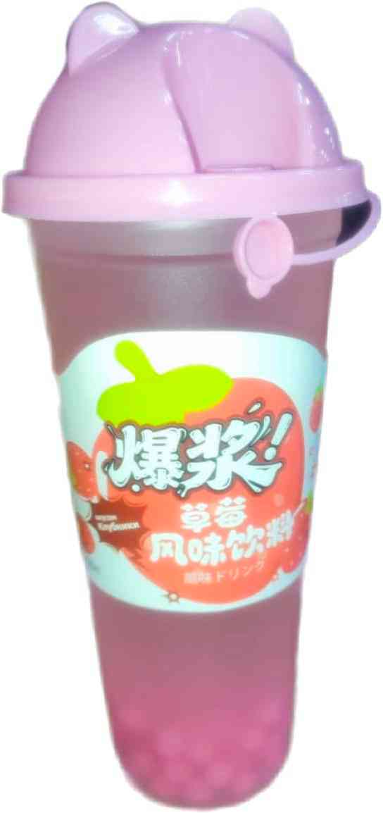 

Напиток Bubble со вкусом клубники