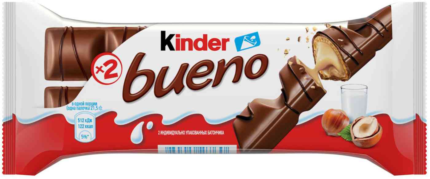 

Вафли в молочном шоколаде Kinder