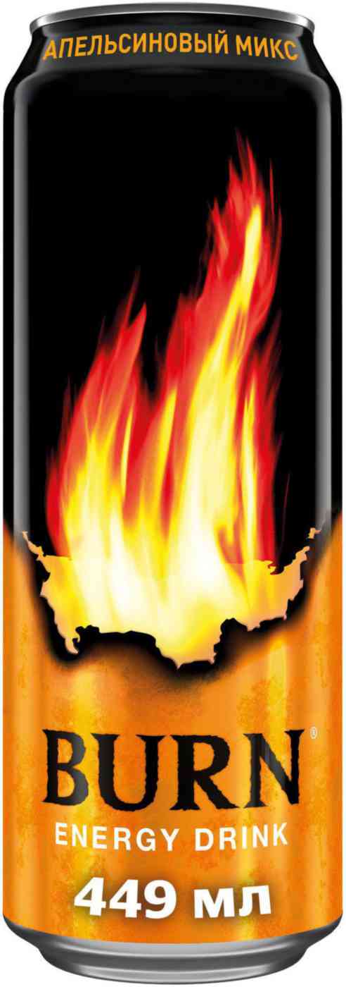 

Энергетический напиток Burn Апельсиновый микс