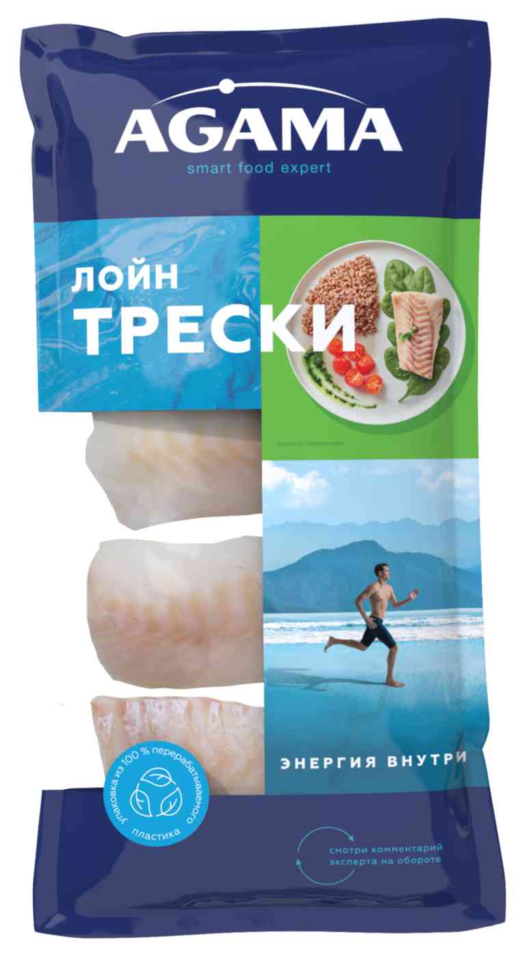 Лойн трески замороженный Agama