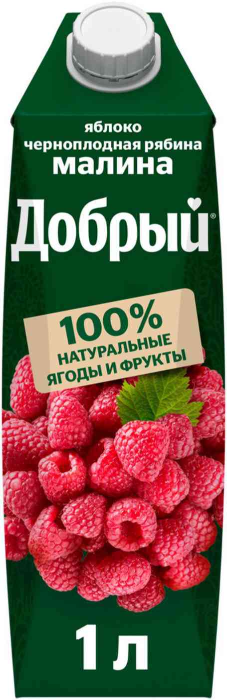 

Нектар Добрый Яблоко-Малина-Рябина