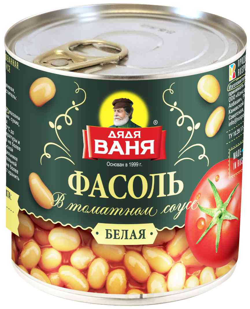 

Фасоль белая Дядя Ваня