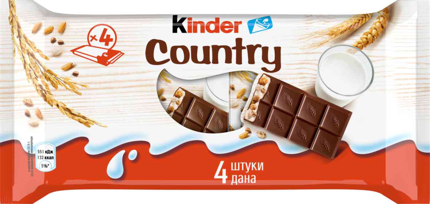 

Шоколад молочный Kinder