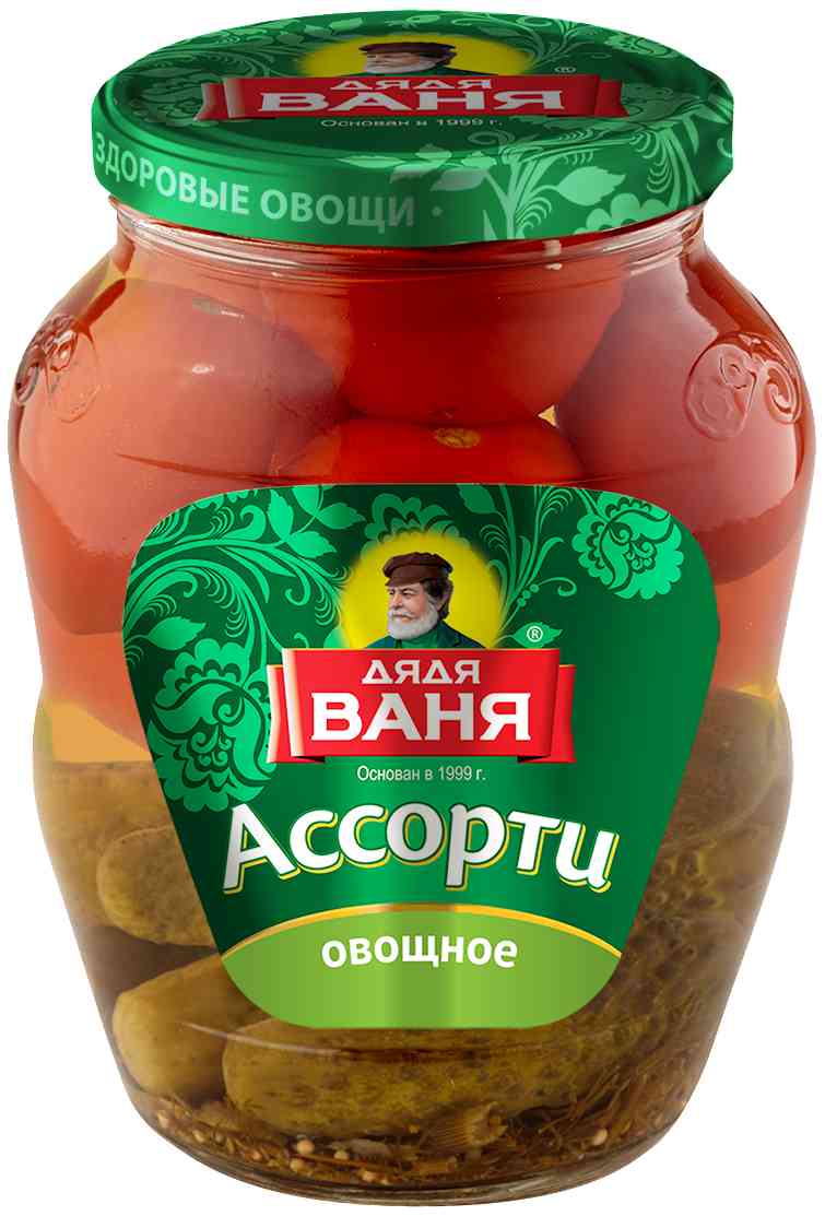 

Ассорти маринованное овощное Дядя Ваня